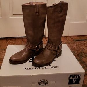Frye Maxine Trapunto Harness Boot